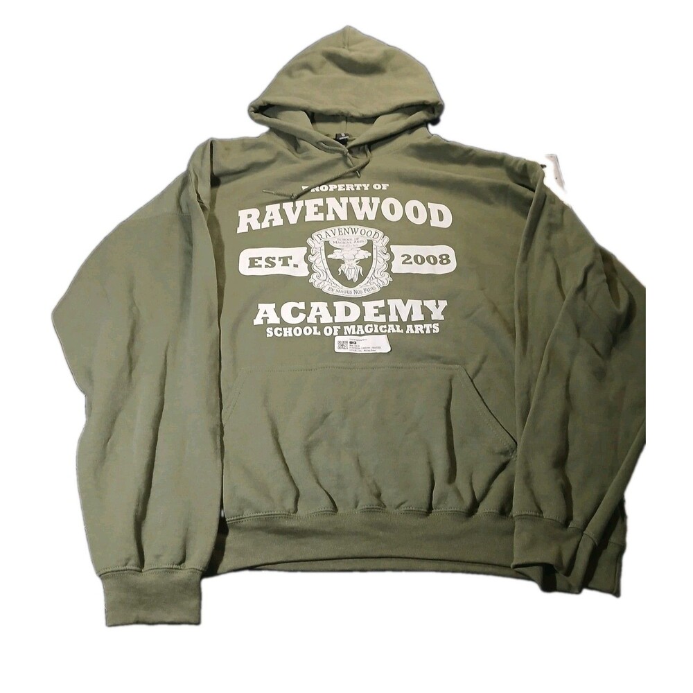 Men's Harry Potter Ravenwood School Magical Pull Over Hoodie Gildan Size 2XL
